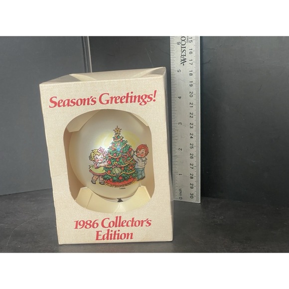 Campbell's Soup Kids 1986 Christmas Ornament IN BOX - Picture 8 of 16